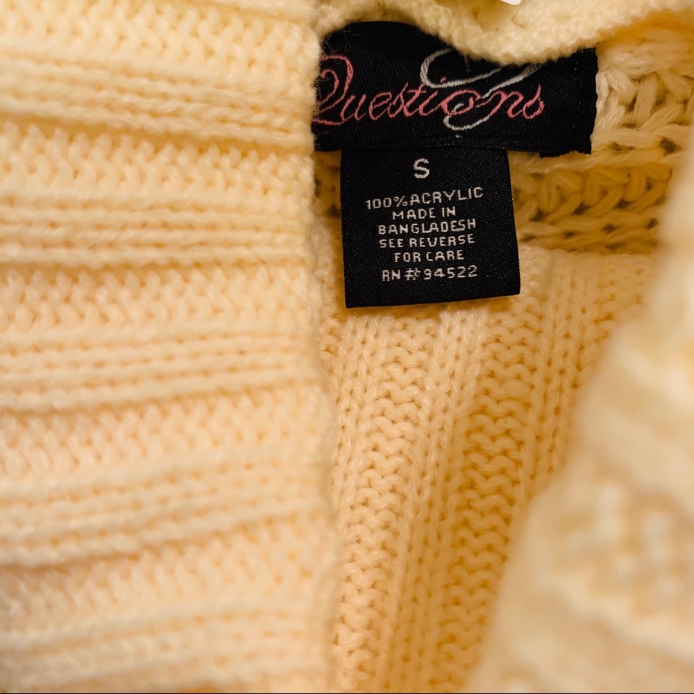 Questions Sweater - Picture 4 of 5